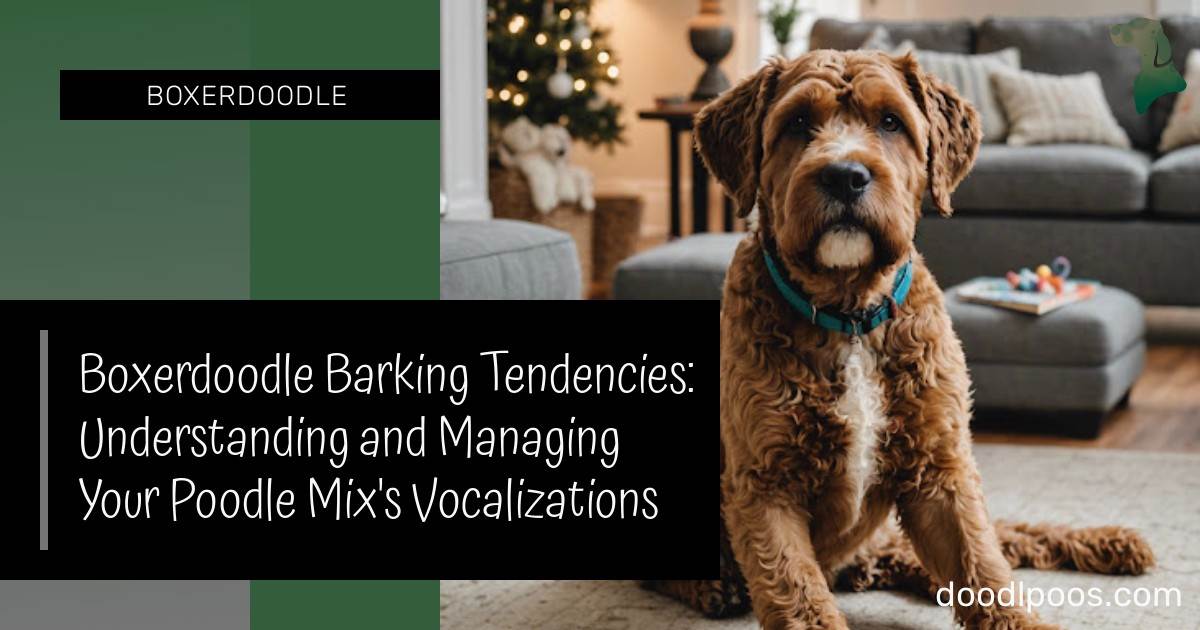 Boxerdoodle Barking Tendencies: Understanding and Managing Your Poodle ...