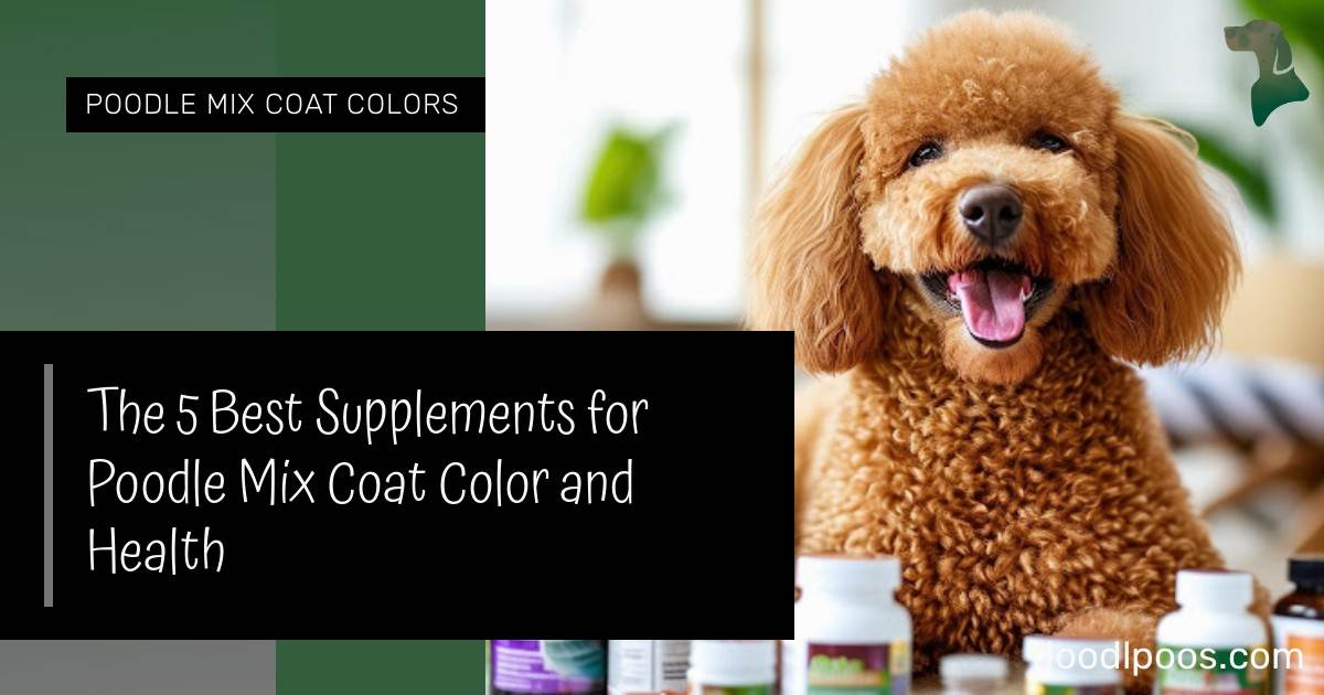 View of The 5 Best Supplements for Poodle Mix Coat Color and Health