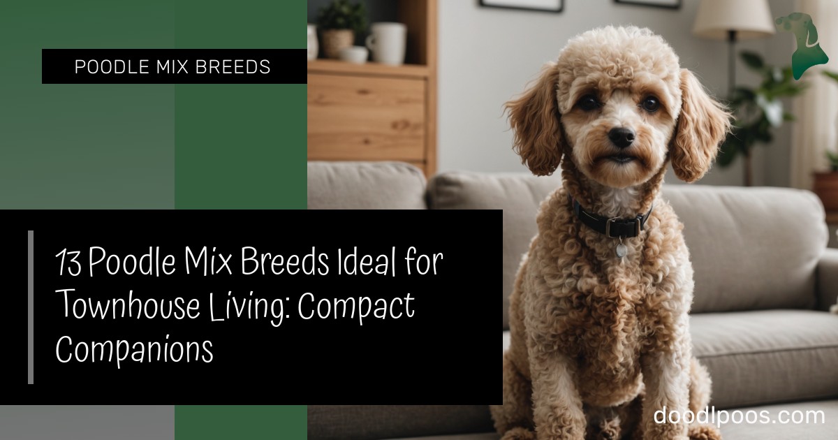 13 Poodle Mix Breeds Ideal for Townhouse Living: Compact Companions