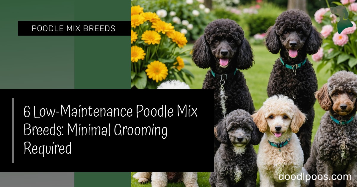 Photo inspiration: Visual Reference: 6 Low Maintenance Poodle Mix Breeds Minimal Grooming Required