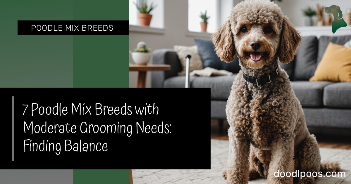 Picture of 7 Poodle Mix Breeds with Moderate Grooming Needs: Finding Balance