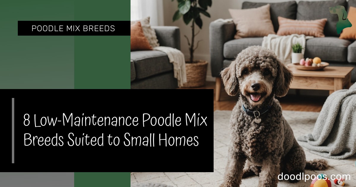 8 Low-Maintenance Poodle Mix Breeds Suited to Small Homes