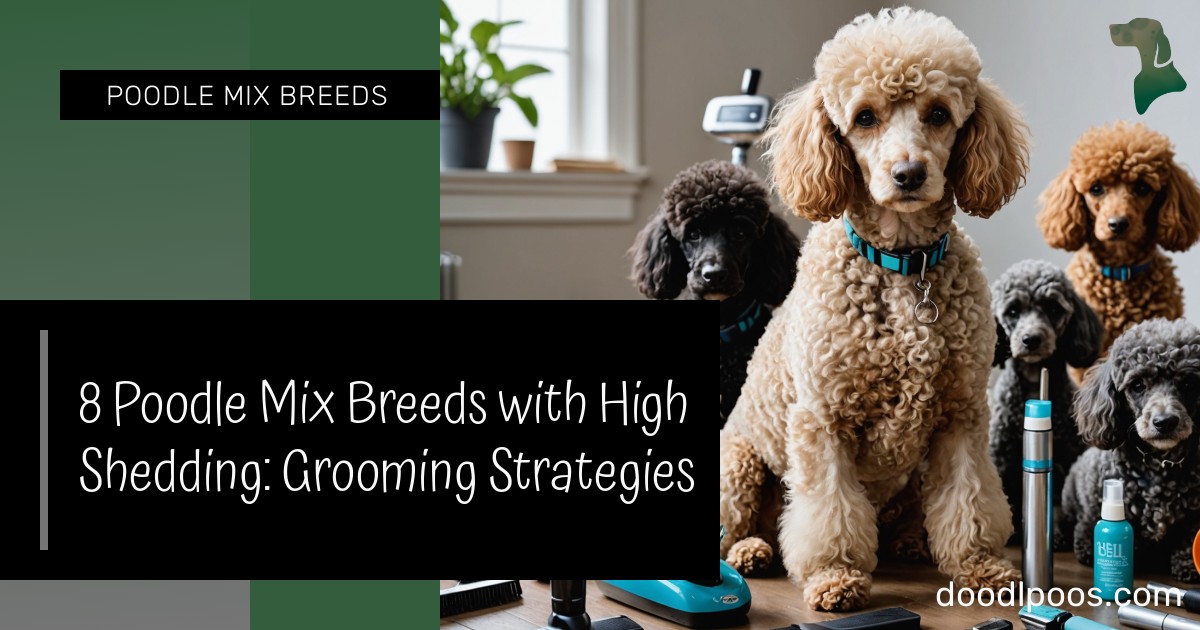 8 Poodle Mix Breeds with High Shedding: Grooming Strategies