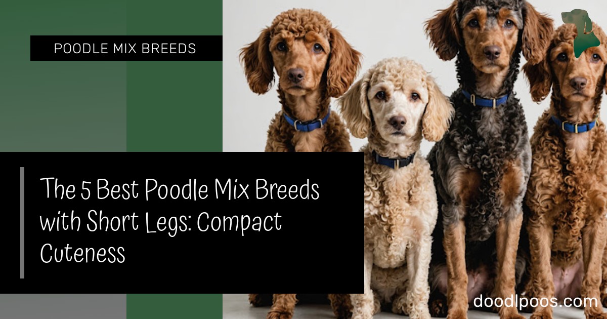 The 5 Best Poodle Mix Breeds with Short Legs: Compact Cuteness